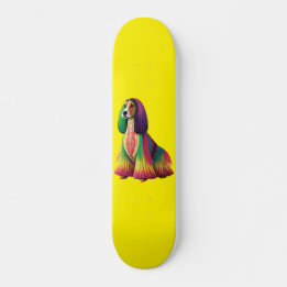 Skate Caça Colorida Afegã