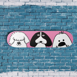 Skate Cachorro de Cartoon Gelado Design