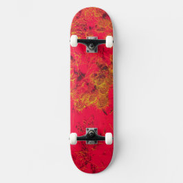 Skate Cacto vermelho