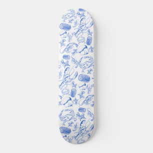 Skate Cajun Seafood Boil - Arte Comida Costeira do Sul