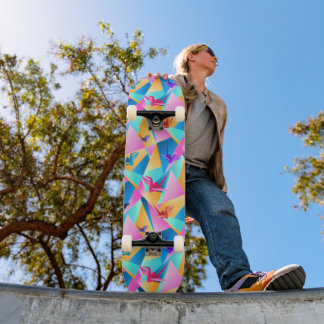 Skate Calidoscópio de Origami