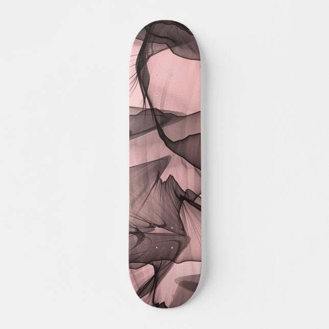 Skate Camada Mística de Chiffon Escarpa Preto N Rosa (Frente)