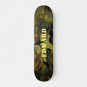 Skate Cammo Verde