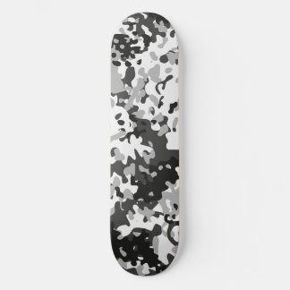 Skate Camo Branco Preto Cinza