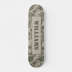 Skate Camo Digital Camo Comp Camoflauge ACU ARMY