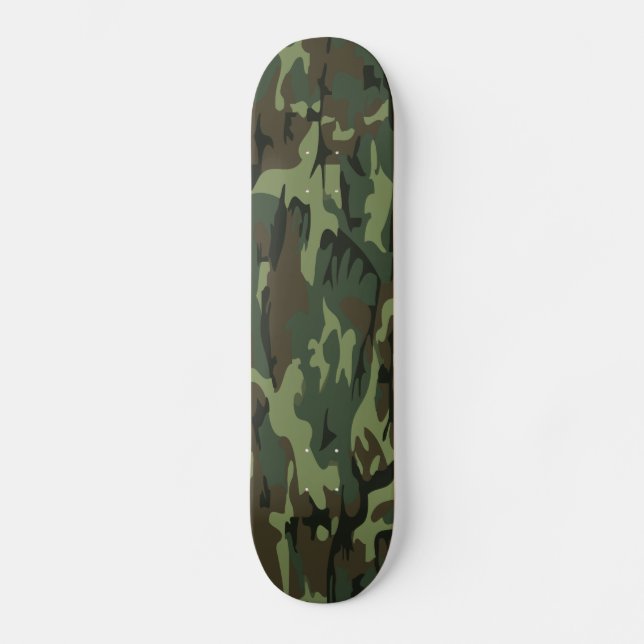 Skate camo verde (Frente)