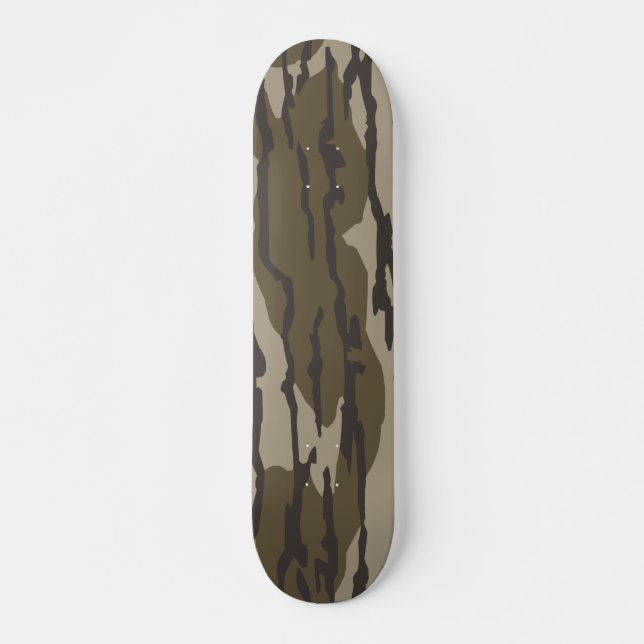 Skate Camuflagem Bottom Lands para Homens Roupas e Equip (Frente)