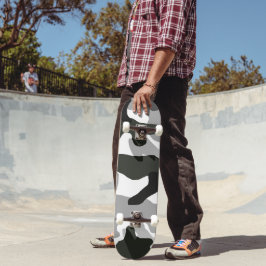 Skate Camuflagem de cinza urbana n.o 15 impressão