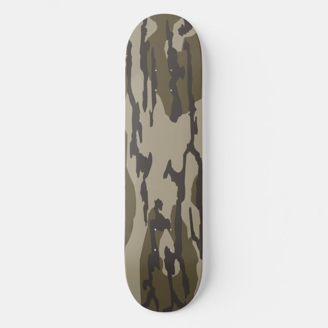 Skate Camuflagem Inferior Camo Bottomland (Frente)