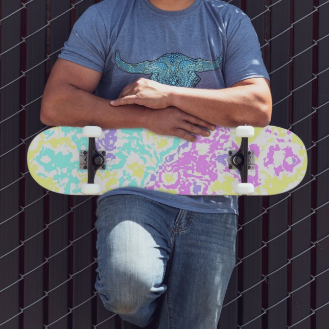 Skate Camuflagem Pastel (Ao ar livre 3)