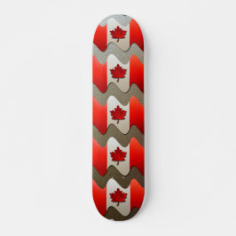 Skate Canada Flag-Chrome por Shirley Taylor