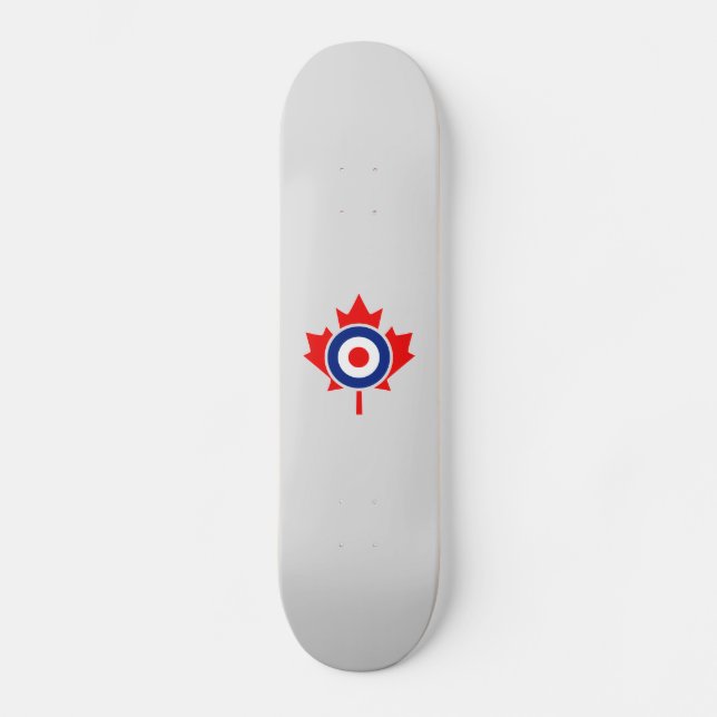 Skate Canadiano Maple Leaf Roundel Mod CANADA (Frente)