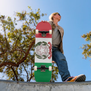 Skate capinha de telefone com a bandeira da Itália