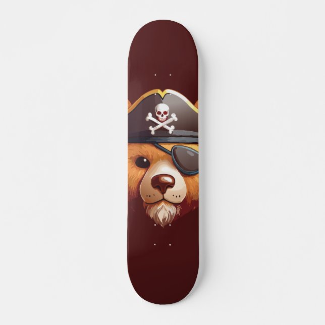 Skate Capitão Bear (Frente)