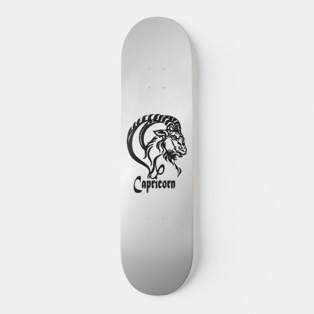 Skate Capricórnio do mar Caprino Zodiac Silver (Frente)
