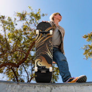 Skate Capricórnio Zodíaco Cavalo Dourado Astrologia
