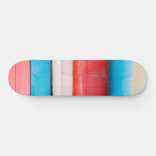 Skate Caribe cores - abstrato