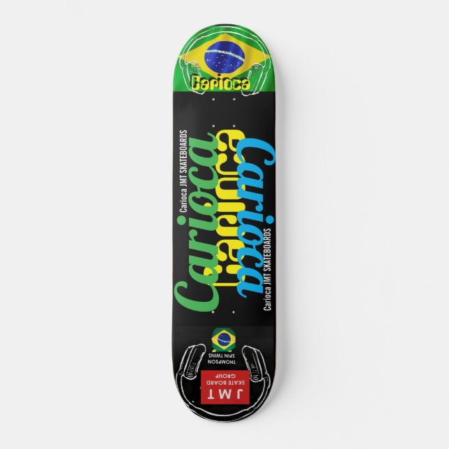 SKATE CARIOCA  JMT SKATEBOARDS (Frente)
