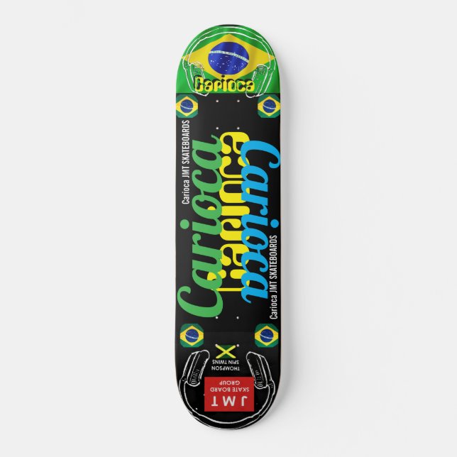 SKATE CARIOCA  JMT SKATEBOARDS (Frente)