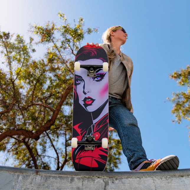 Skate Carona da Visibilidade Artística: Pop de Arte Boni (Ao ar livre 1)