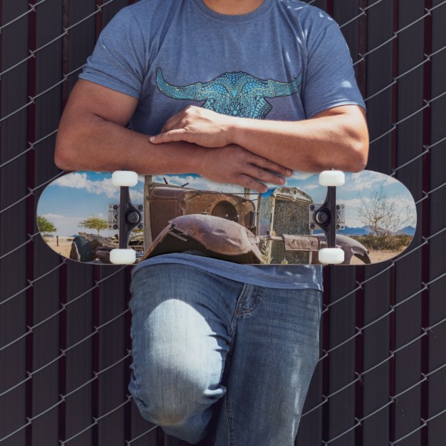 Skate Carro antigo e abandonado 3 em Solitaire, Namíbia (Ao ar livre 3)