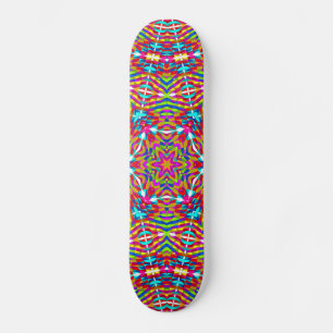 Skate Carrossel Colorido Mandala