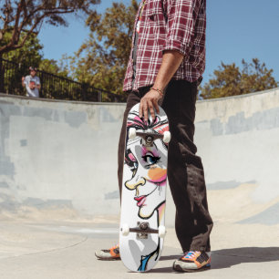 Skate Cartão do Dia das Mães - Caricatura Engraçada 1 + 