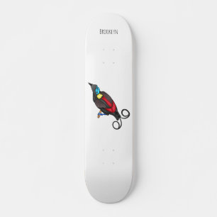 Skate Cartoon de pássaro do paraíso de Wilson