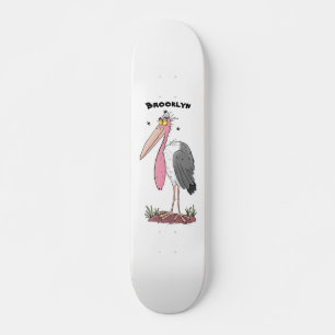 Skate Cartoon engraçado marabou