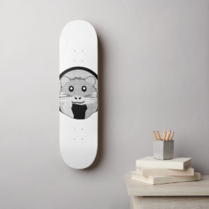 Skate Cartoon Hamster Scarfeed Joy