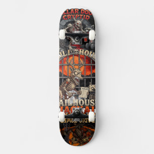 Skate Casa Assombrada Assustadora de Halloween Motoque