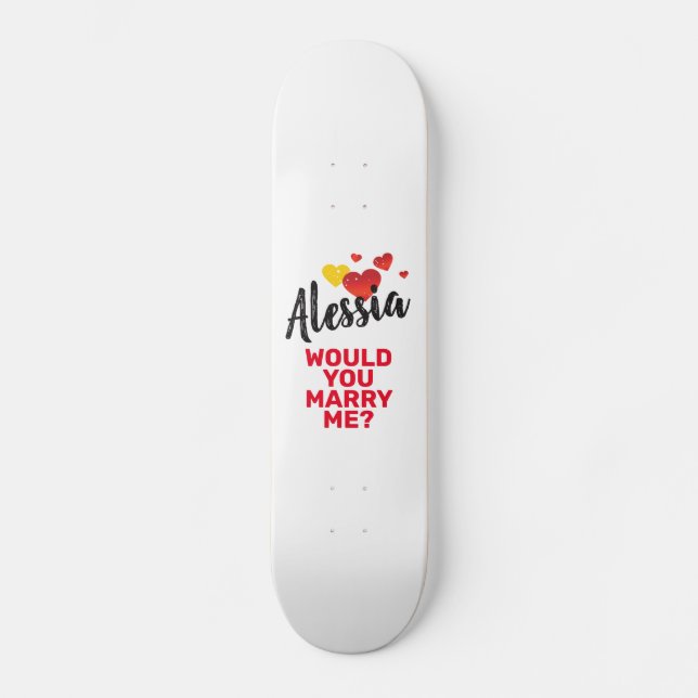 Skate Casar Comigo (Frente)