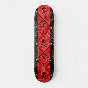Skate Casca de skulls & aranhas