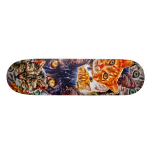 Skate Cat Art