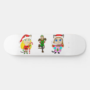 Skate Catmeninas natalinas