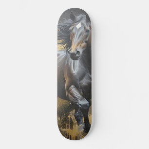 Skate cavalo preto descolado