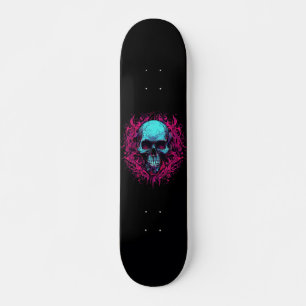 Skate Caveira Calavera Preta