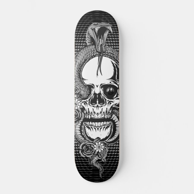 Skate Caveira com Viper (Frente)
