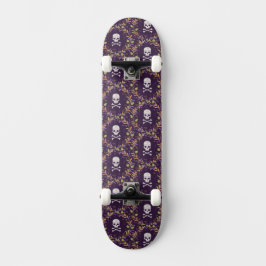 Skate Caveira e Ossos
