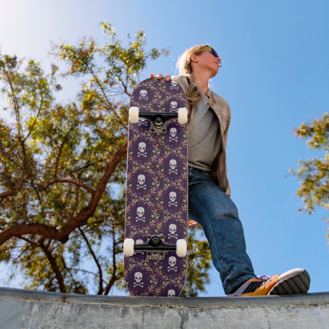Skate Caveira e Ossos (Ao ar livre 1)