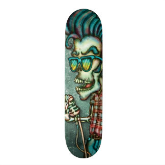 Skate Caveira Elvis