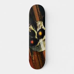 Skate Caveira Escura
