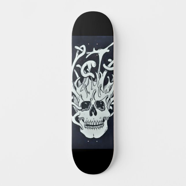 Skate caveira puxada (Frente)