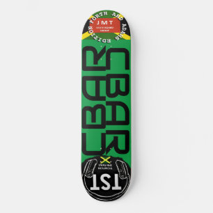 Skate CBAR FORTH & ADAMS EDIÇÃO 8 1/4" Deck de Skateboa