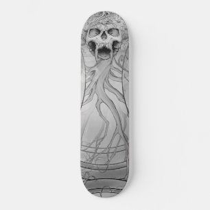Skate Cemitério de Crânio de Morte de Metal Pesado