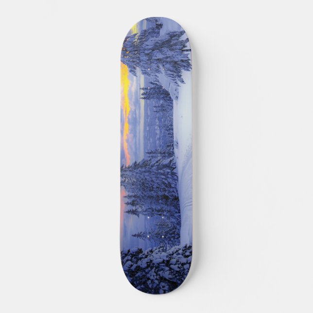 Skate Cenário de inverno (Frente)