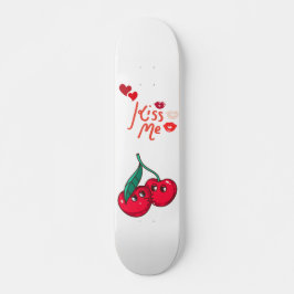 Skate Cerejas engraçadas apaixonadas