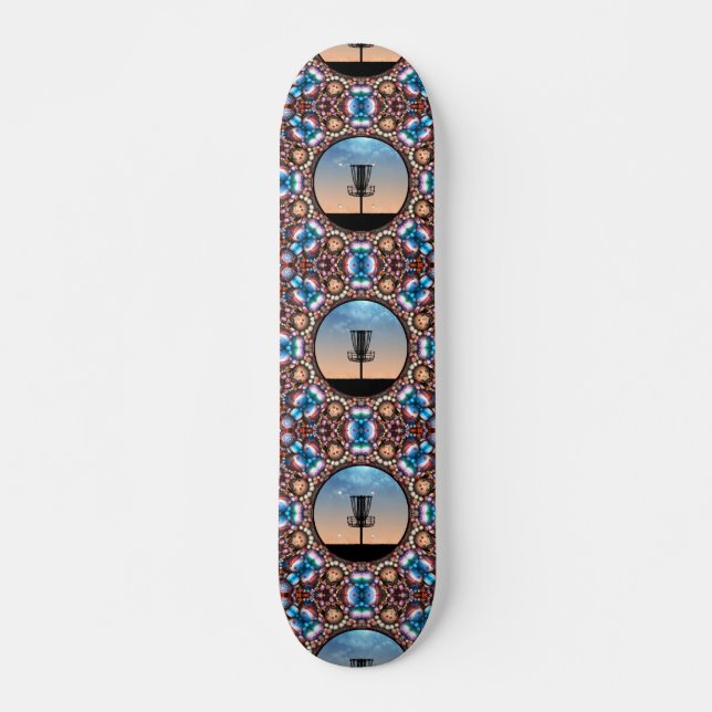 Skate Cesta de Golfe de Disco (Frente)