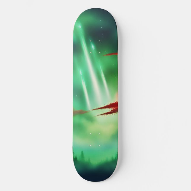 Skate céu verde (Frente)