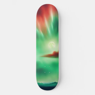 Skate céu verde